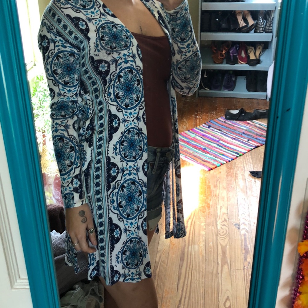 Long lightweight cardigan